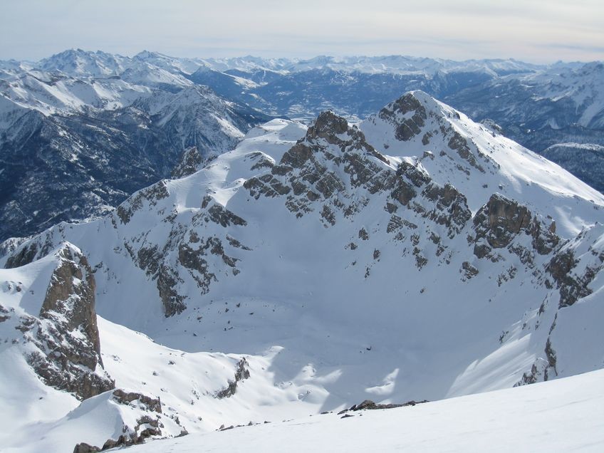 Au sommet des Lauzières