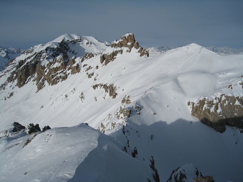 Au sommet de la Tête d'Amont