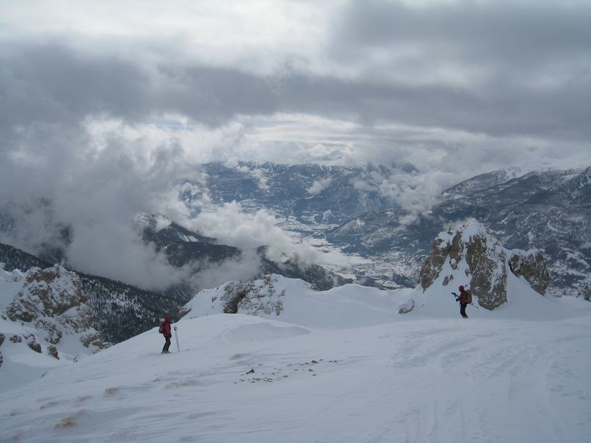 Au sommet de la Tête des Aiguillons
