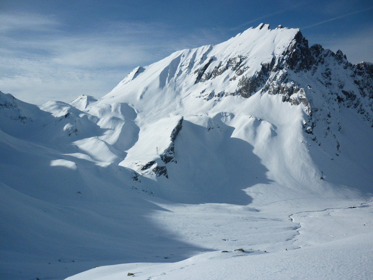 Aiguille de la Pennaz, depuis les Jovets