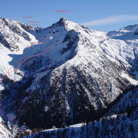 La Valle di Cuminello con le varie possibilità sciistiche.