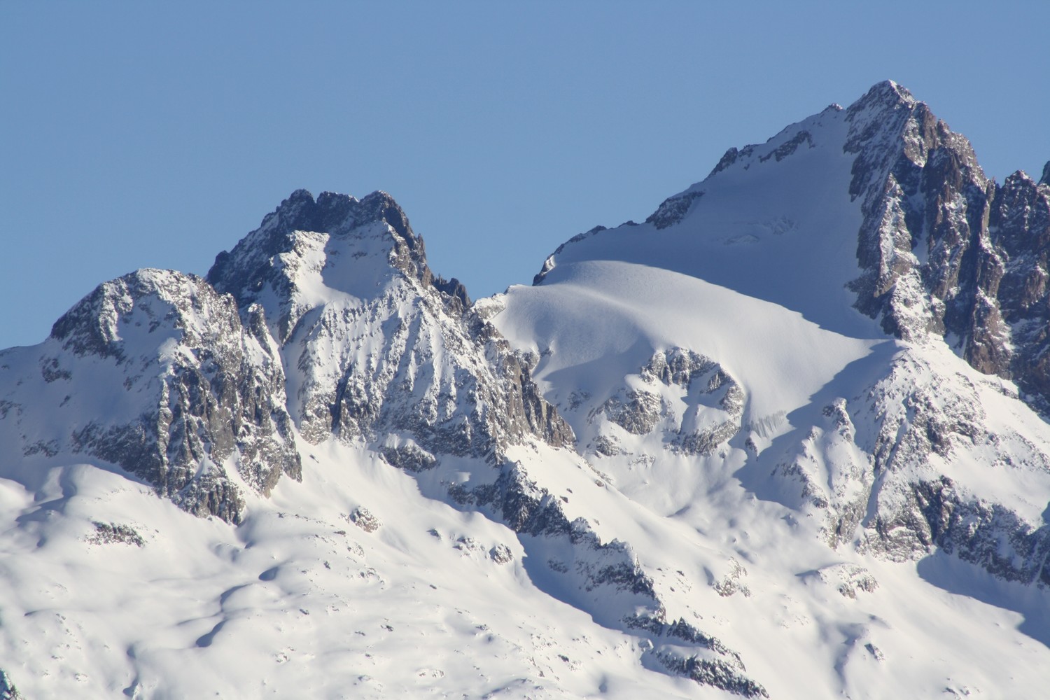 La Tête des Fétoules et le glacier homonyme