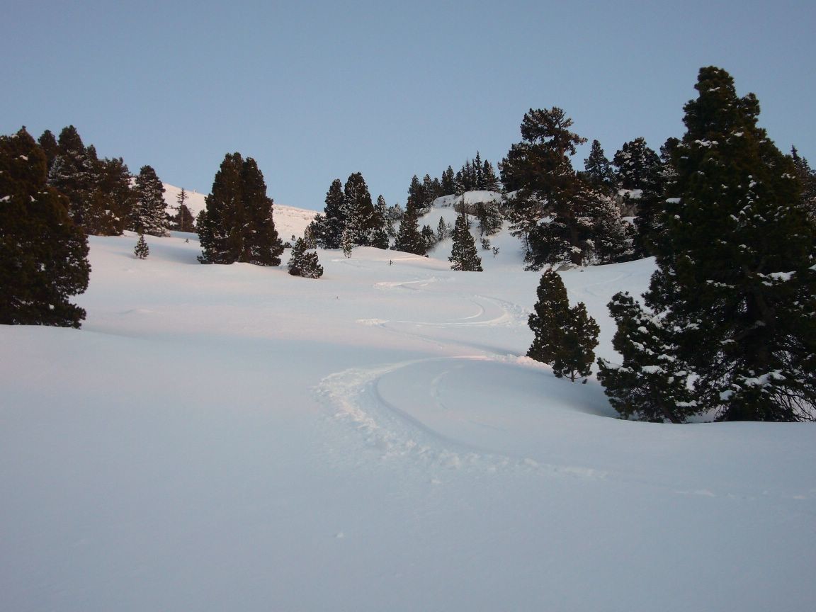 un peu de ski pour finir