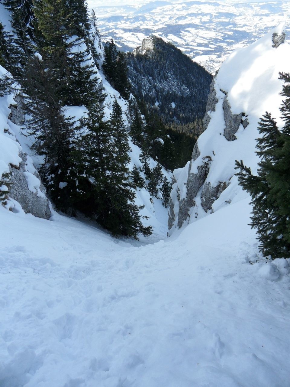 le couloir ravagé