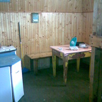 Refuge d'hiver, la cuisine.