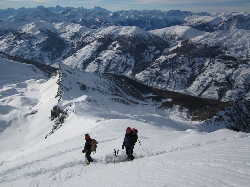 Sous le sommet de l'Albergian