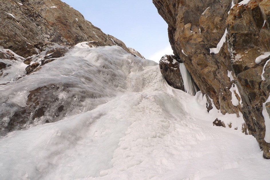 L3 petit ressaut en glace tendre