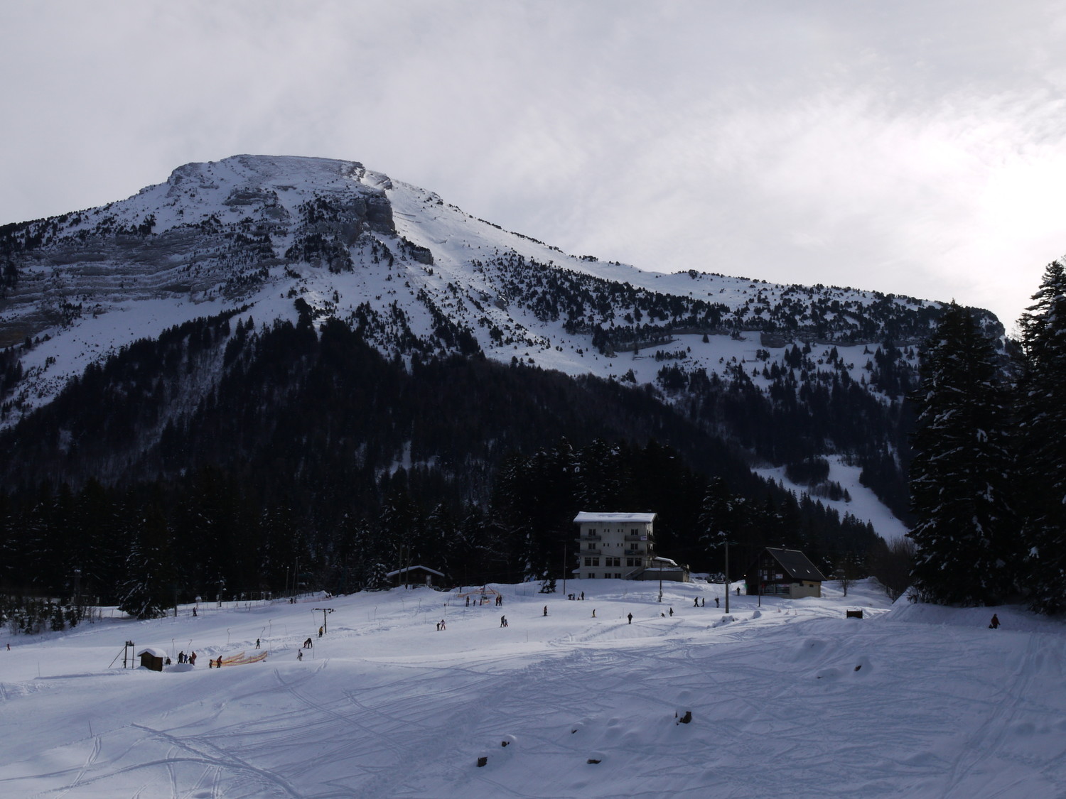 Chamechaude, et la Station du Col de Porte