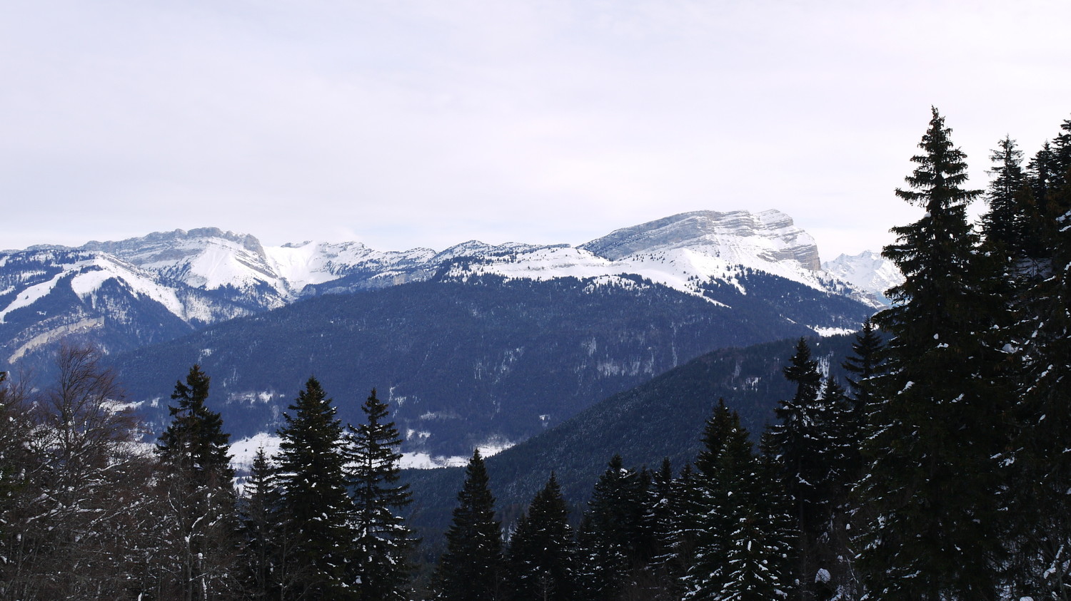 Des Lances de Malissard à la Dent de Crolles