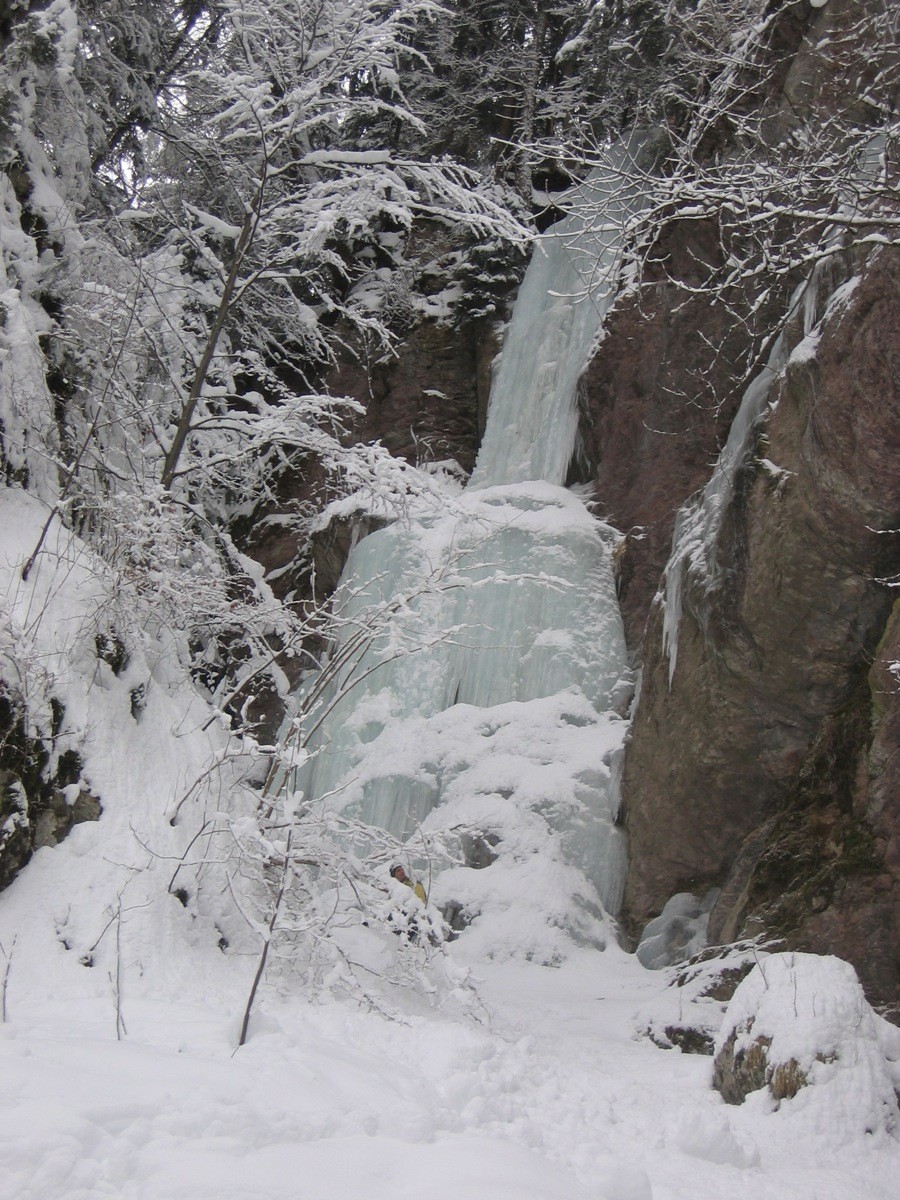 Cascade de gauche de Sur Bayard
