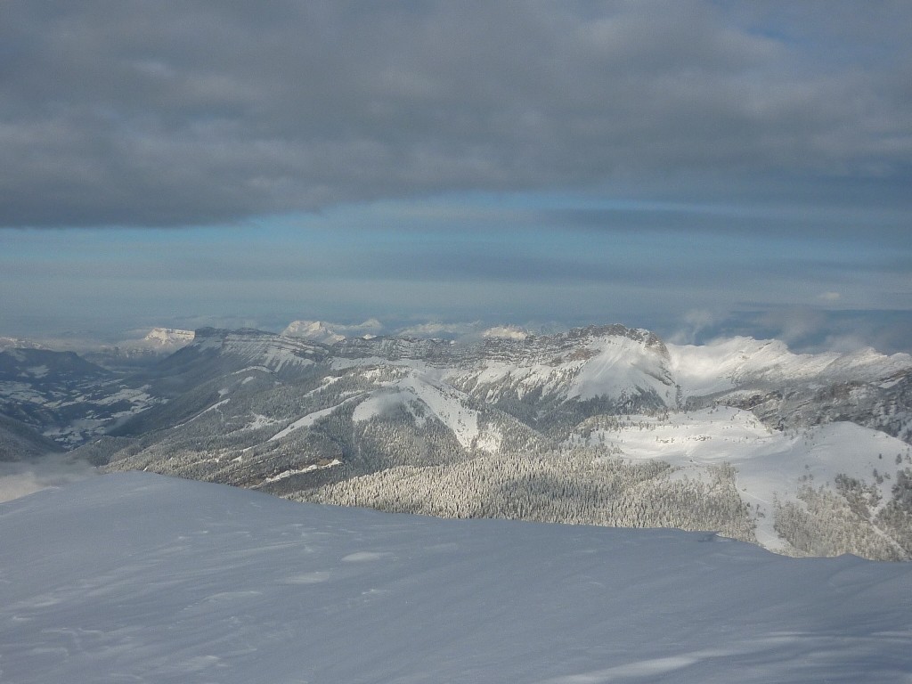 Vue sur la Dent de Crolles