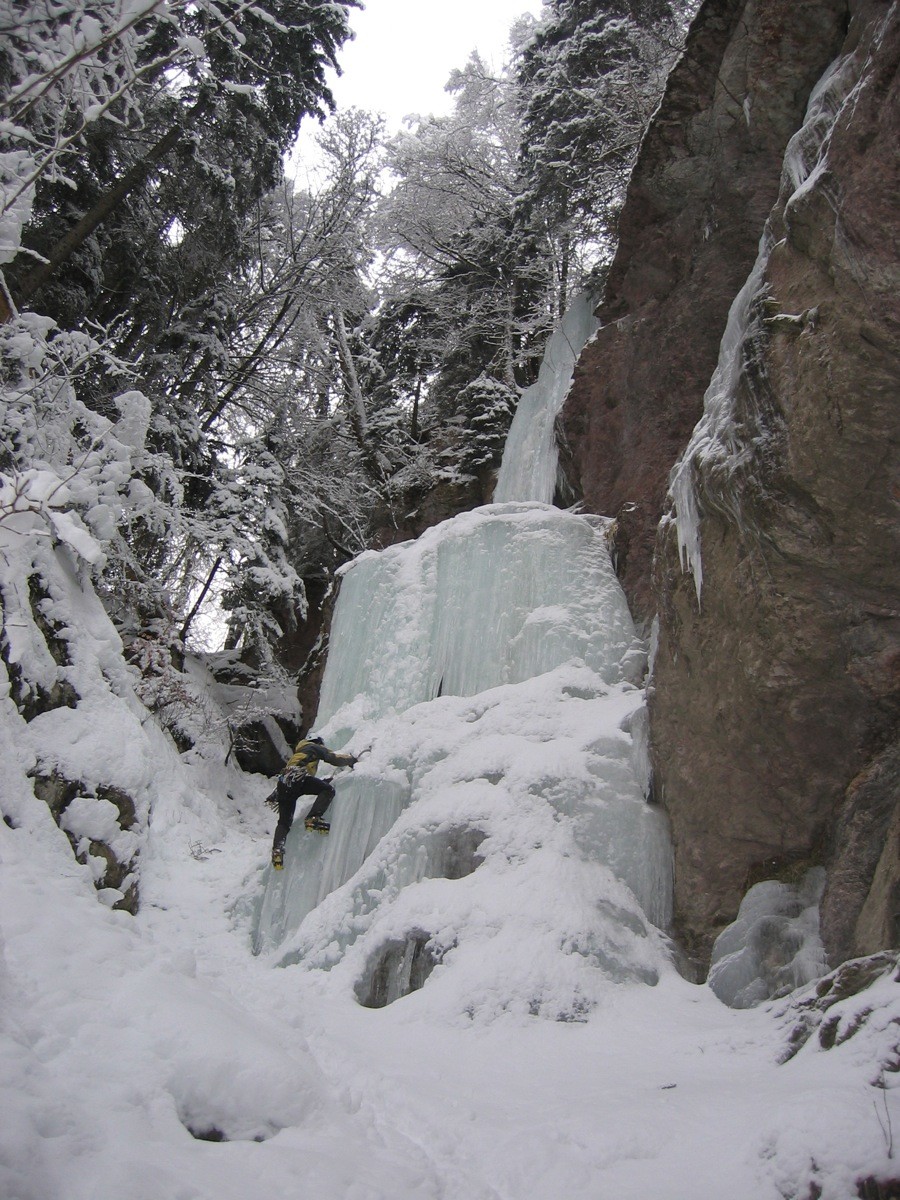 Cascade de gauche de Sur Bayard