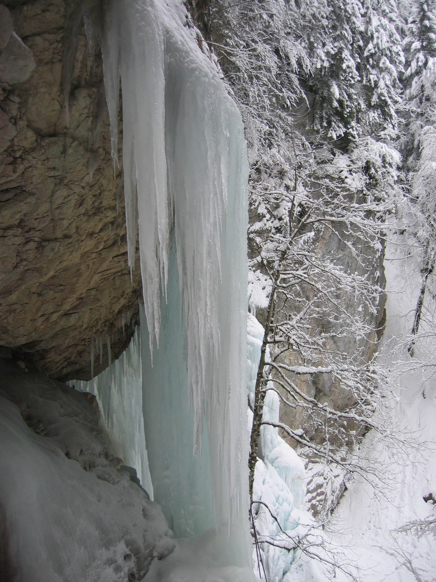 Cascade de gauche de Sur Bayard