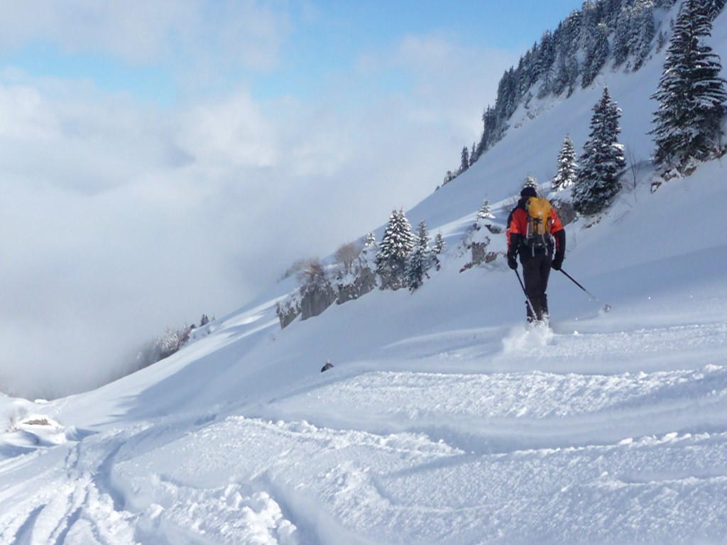 Descente ds le vallon