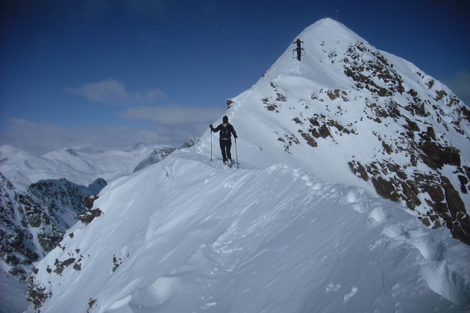 la crestina finale del piz Ursera
