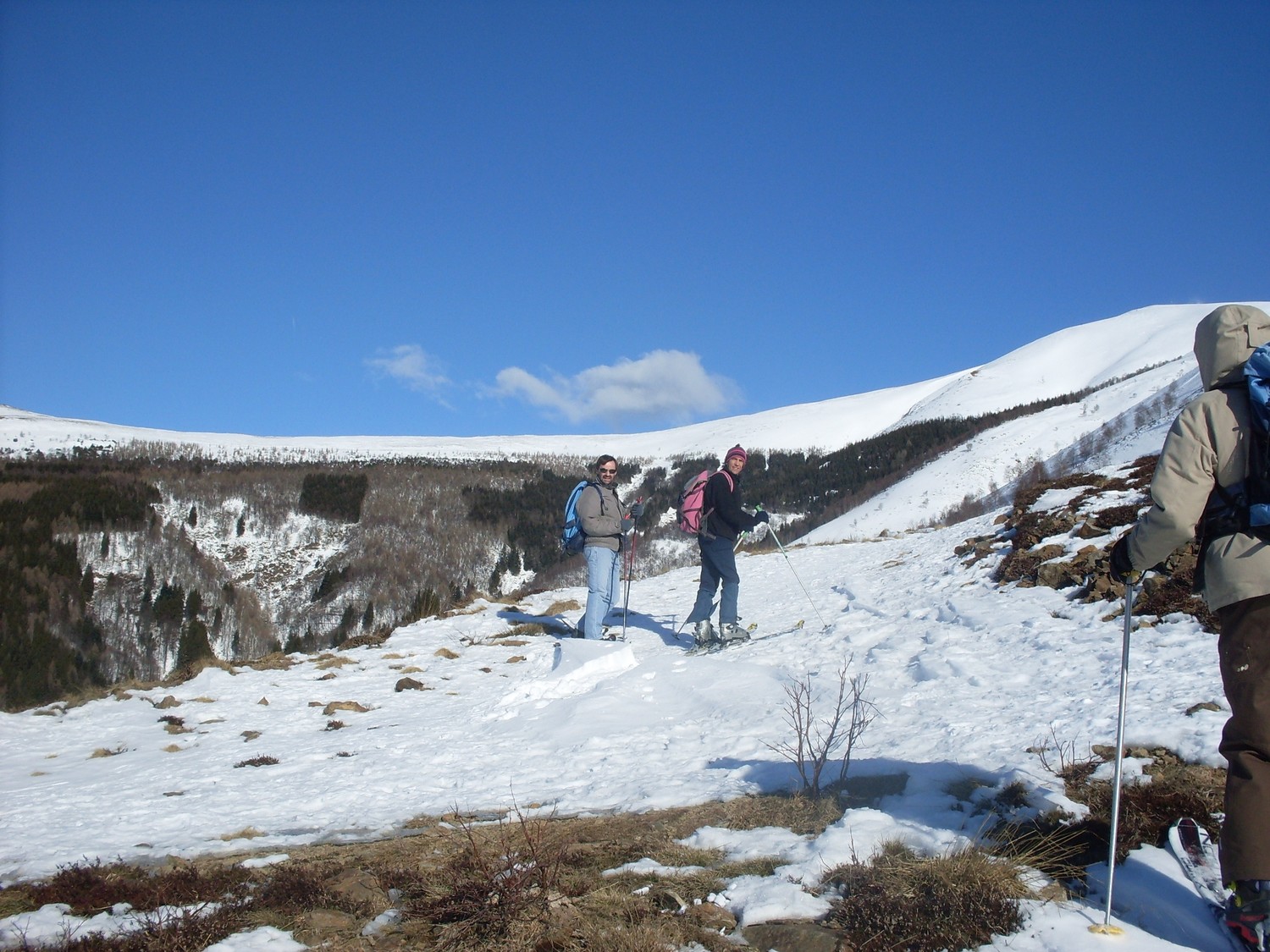 michele e massimo, sotto alpe musgatina