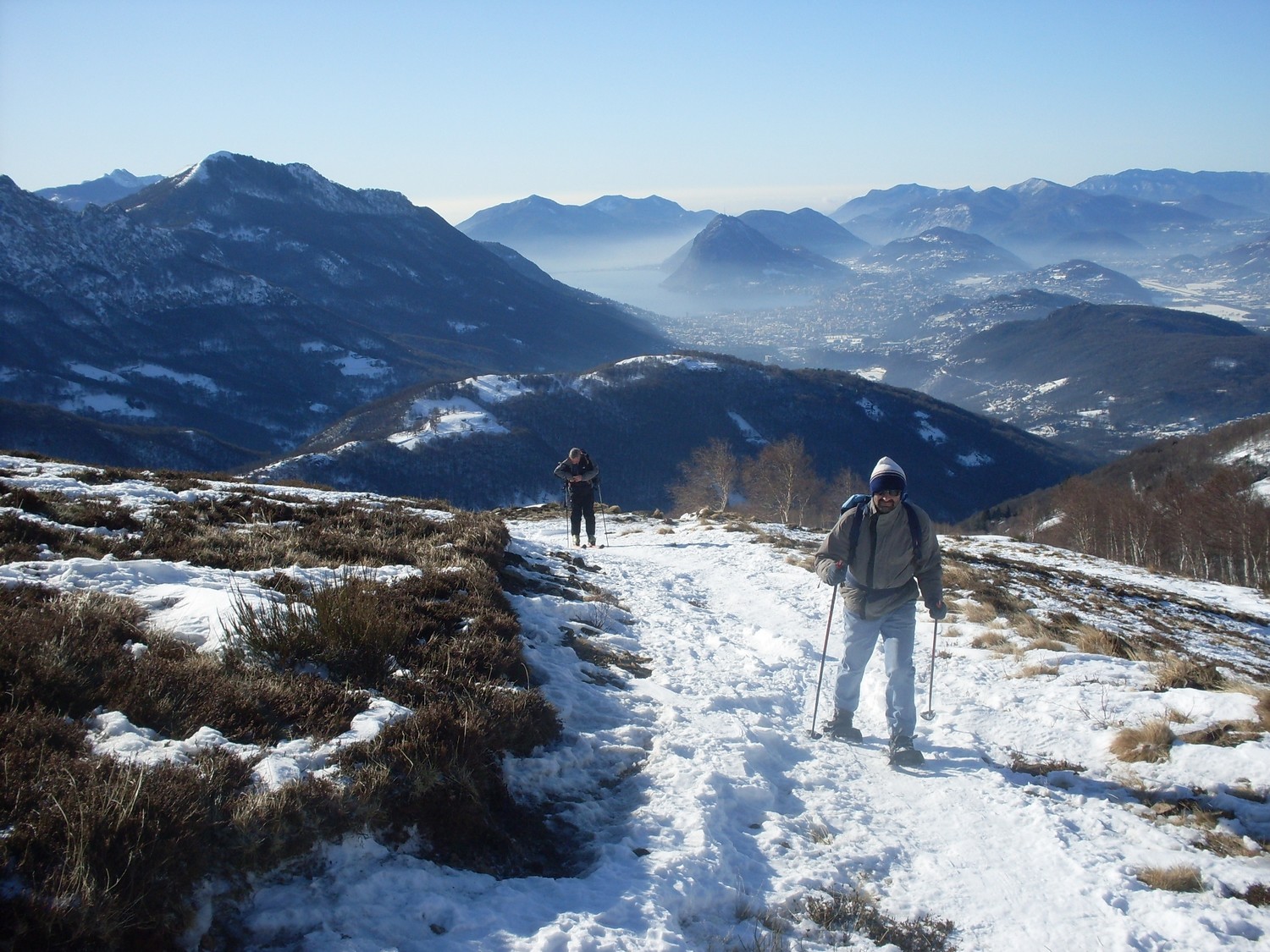 michele e renato, sotto alpe musgatina