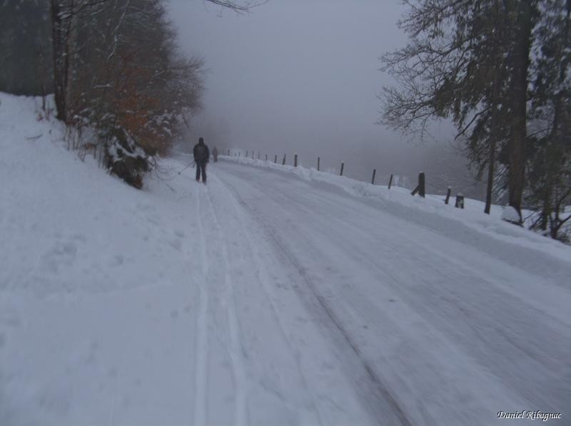Retour par la route.