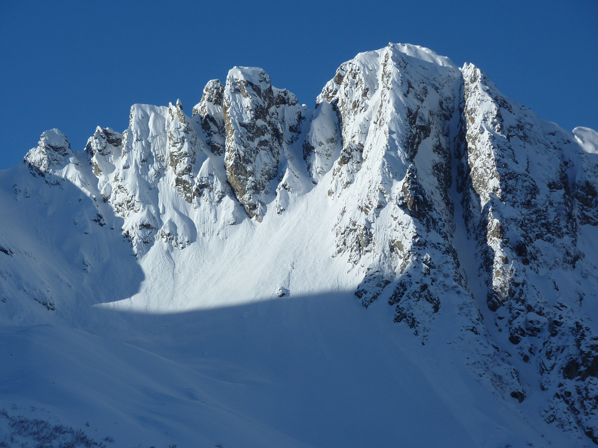 Pointes du Mouchillon : Couloir NE Orientale