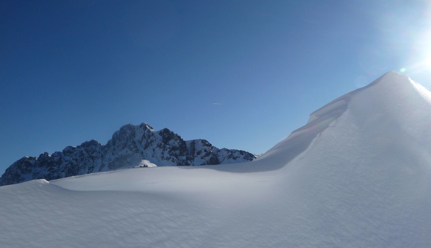 Chavasse depuis le col 1781 m