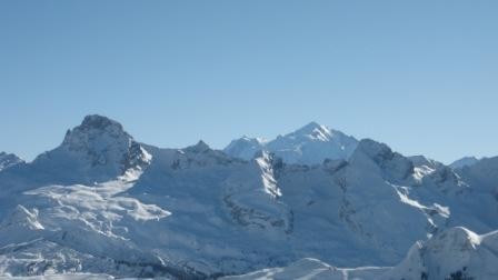 Pointe percée , mont blanc