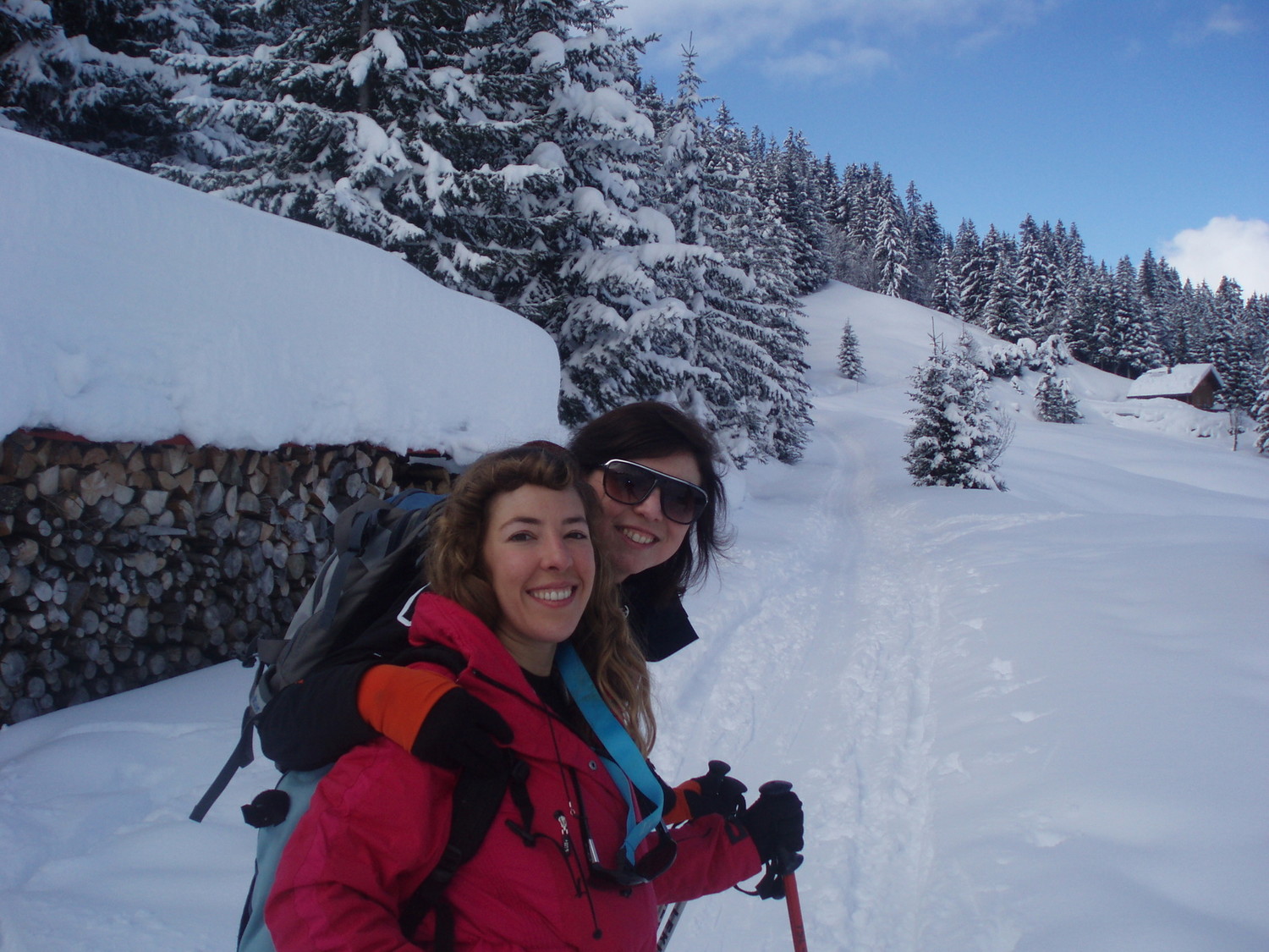 Sur le chemin de montée