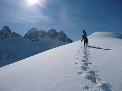 Sortie sur la crête Sortie sur la crête