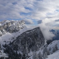 Grand Som et combe de Mauvernay vus du Petit Som
