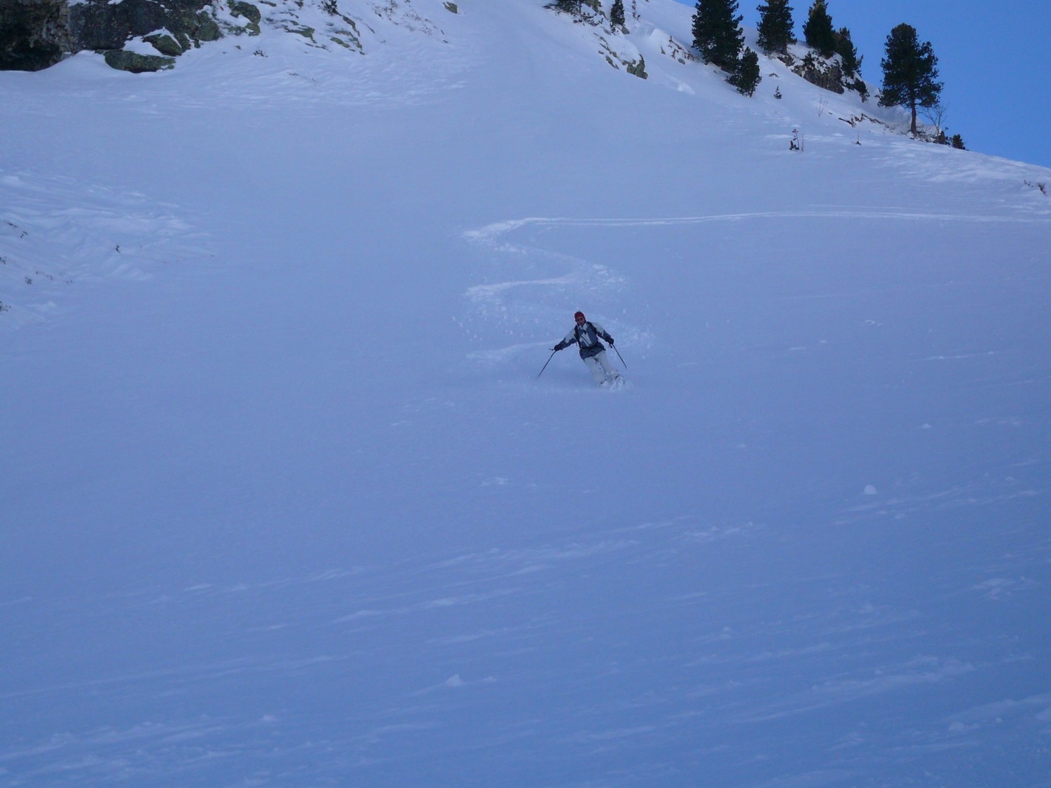 C'est encore léger à skier.