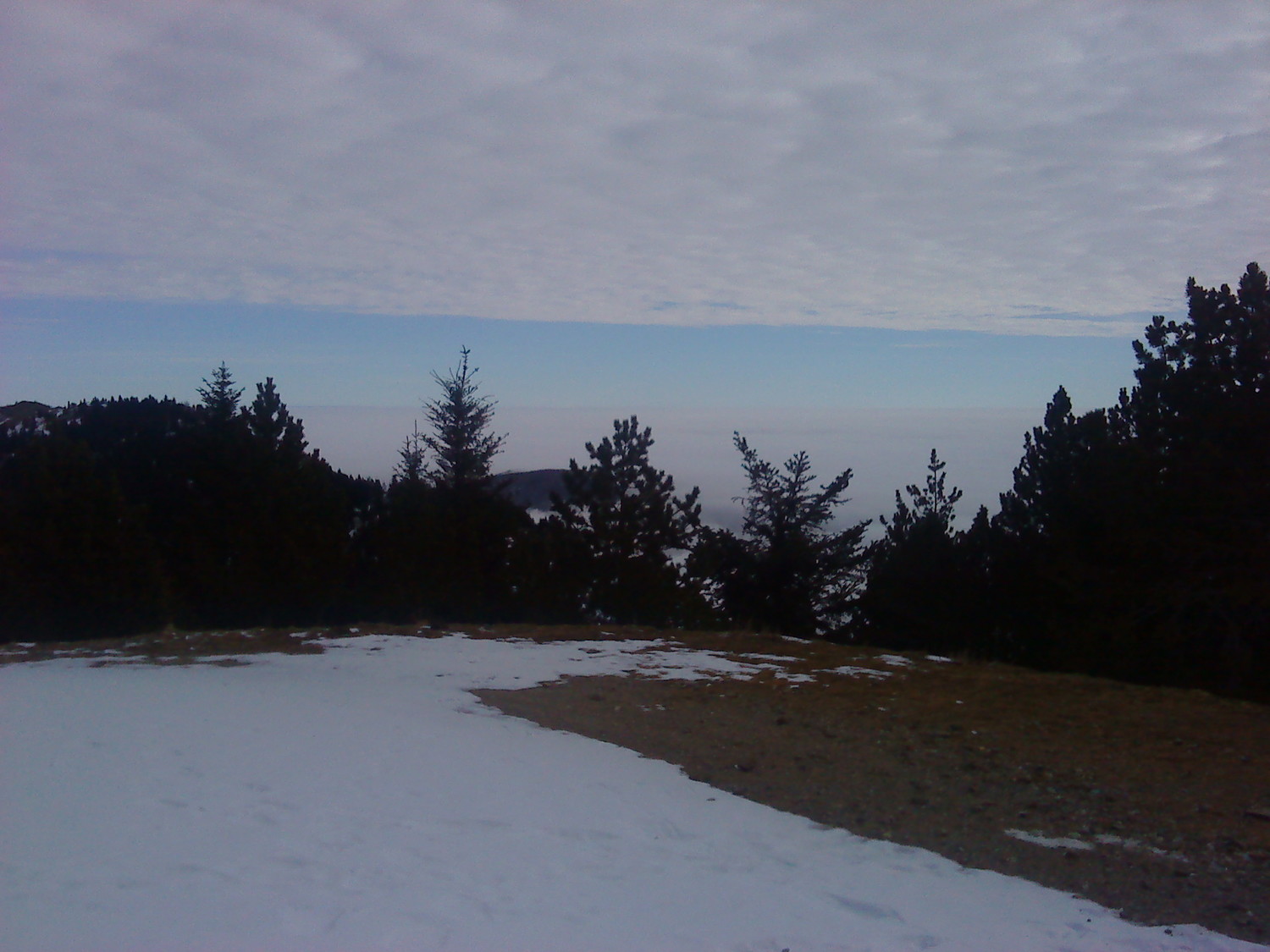 La mer (de nuages)