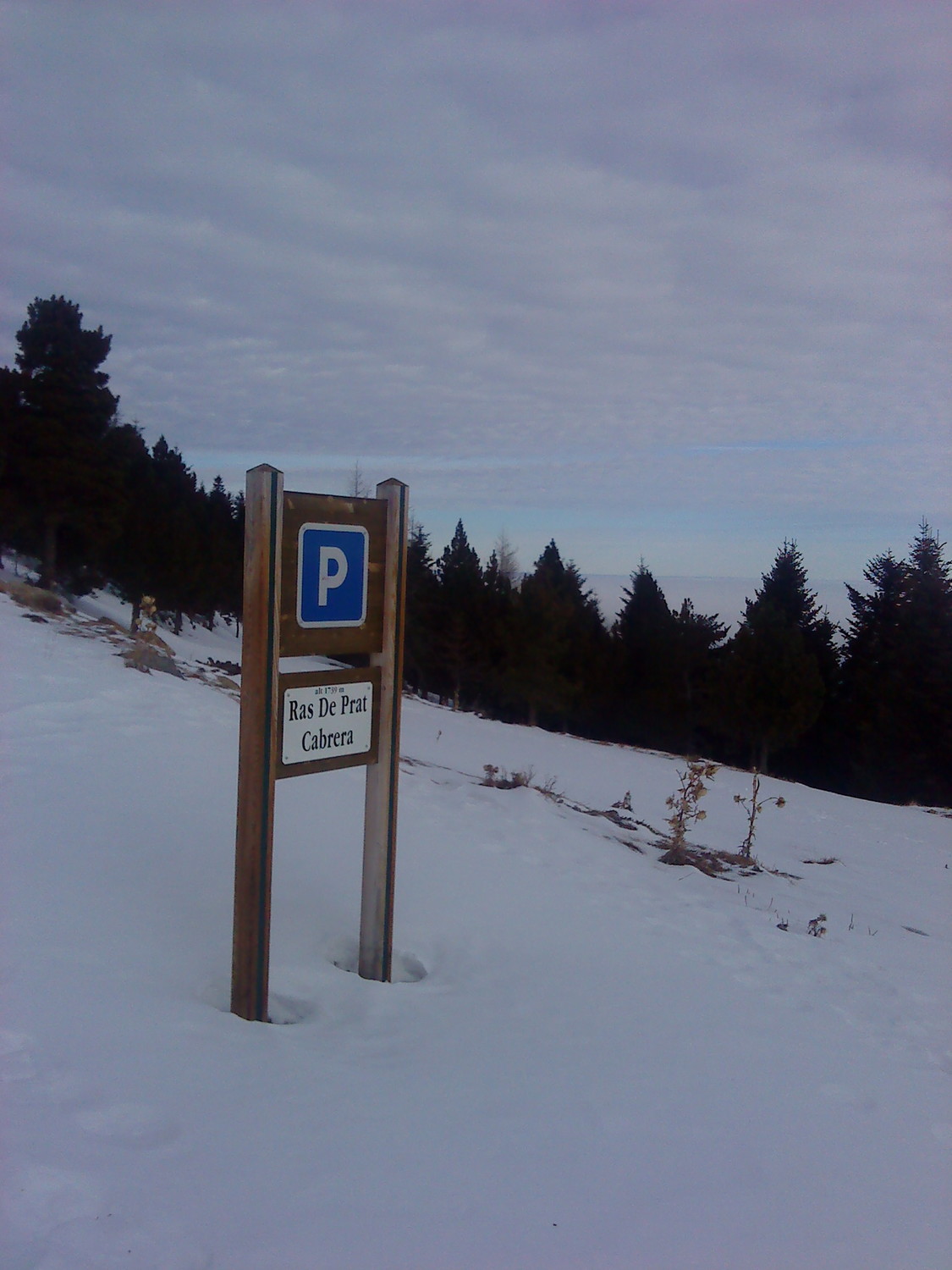 La mer (de nuages)