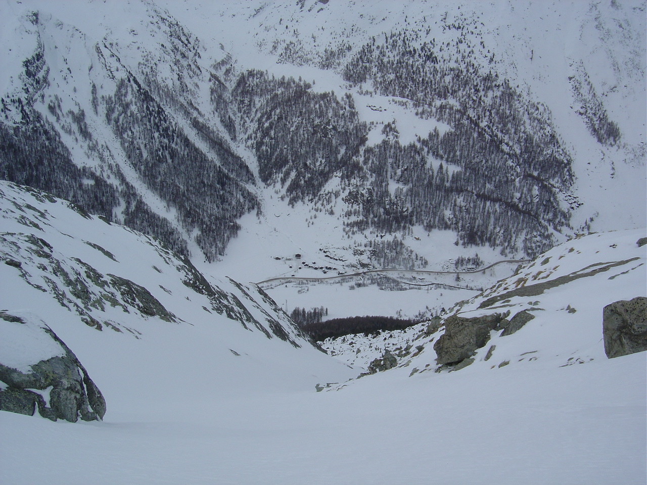 Au haut du couloir de Satarma