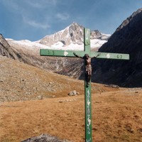 Fond du Bietschtal et le Bietschhorn
