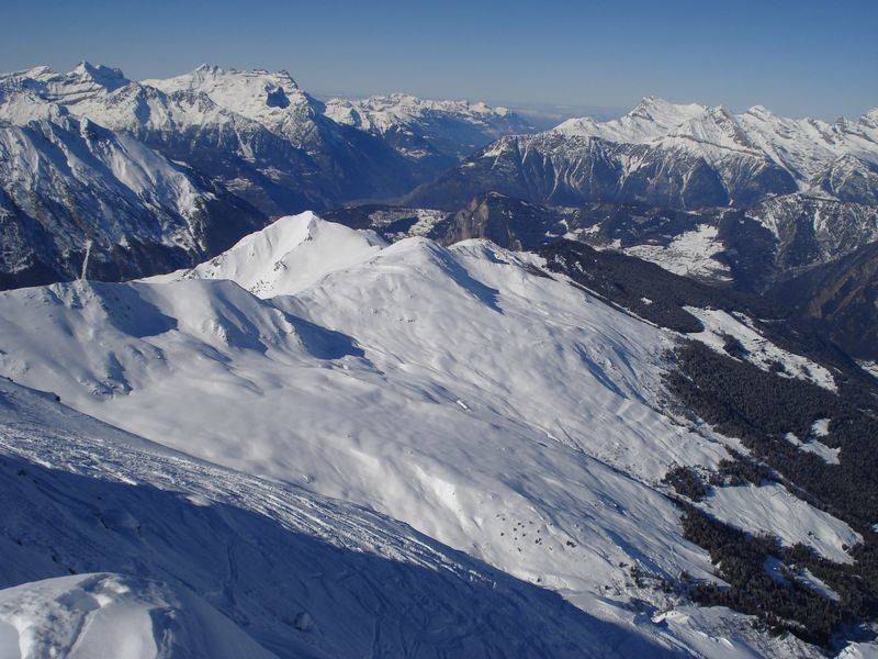 Six Blanc vu du haut
