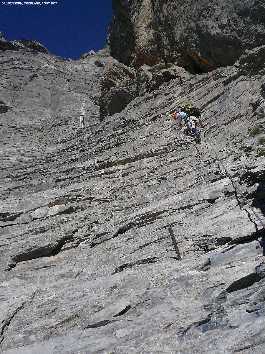 VF du Daubenhorn : milieu