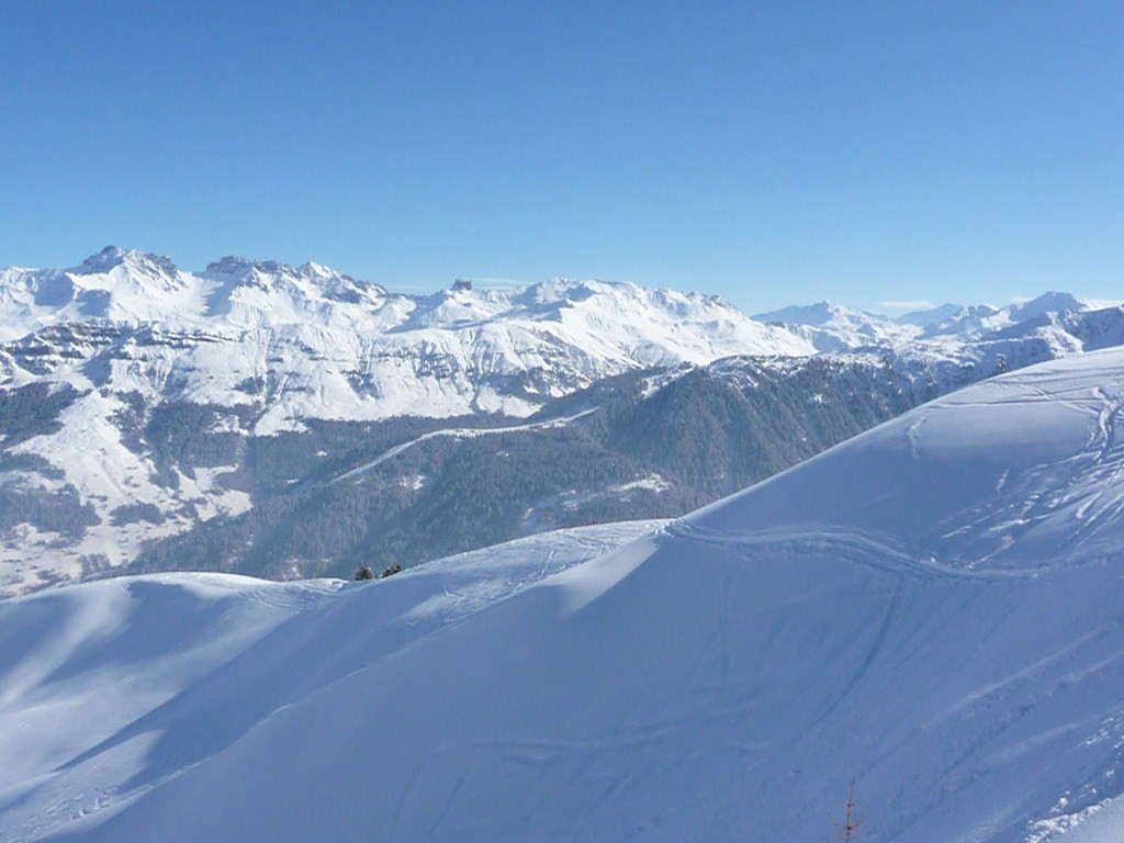 Paysage en descente