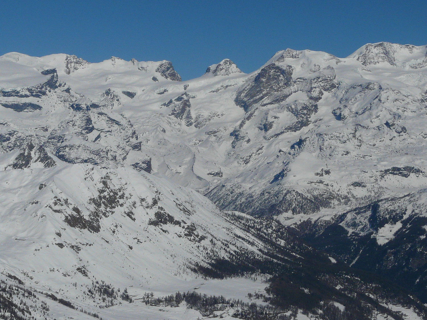 Mont Zerbion, vue imprenable sur les 4000