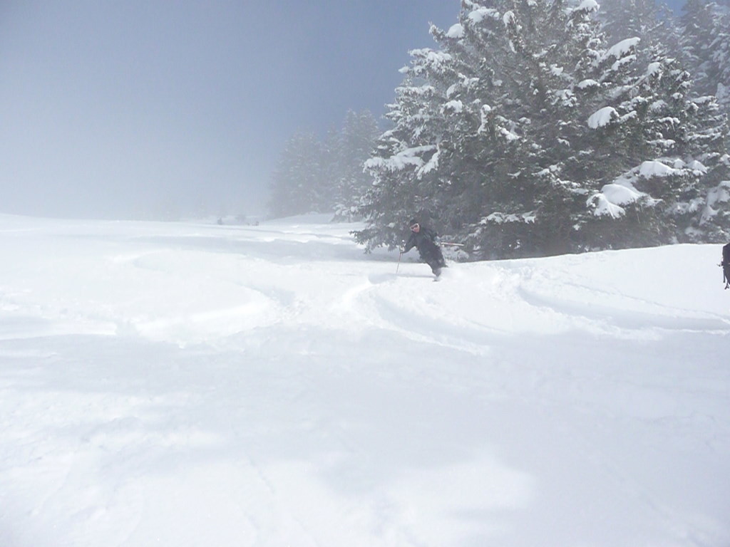 descente ds le brouillard