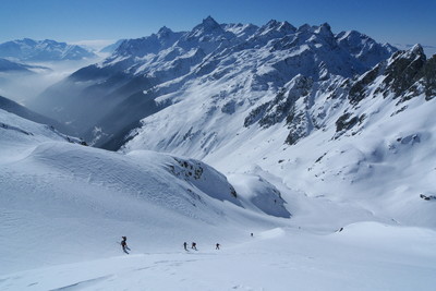 Vers 2400m sous le grand clot Vers 2400m sous le grand clot