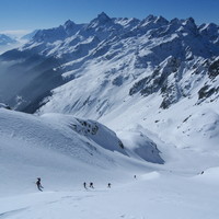 Vers 2400m sous le grand clot