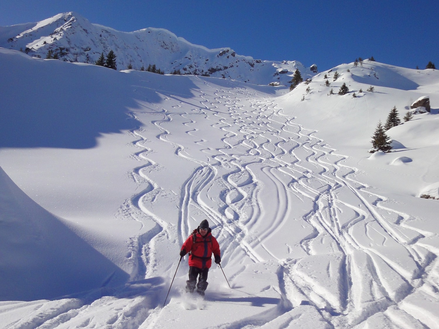 Belle poudreuse : Clem