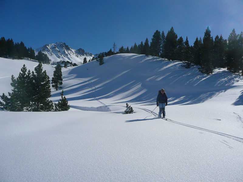 Vallon d'Aygues Cluse: toujours aussi beau et bonne poudre.