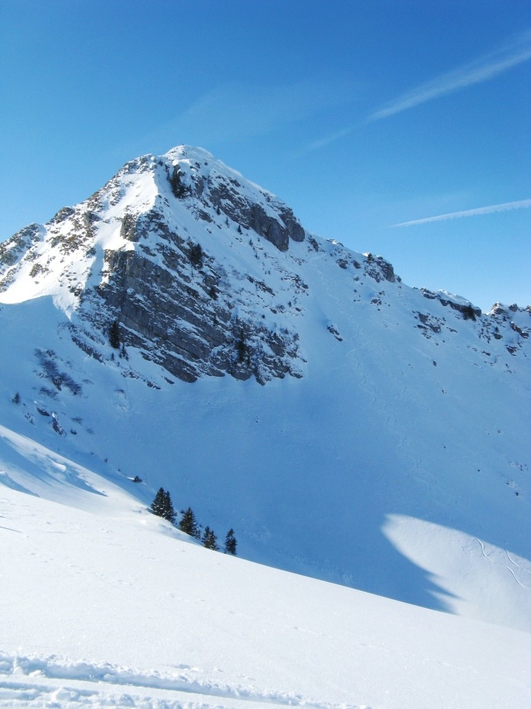 Face ENE du Teysachaux