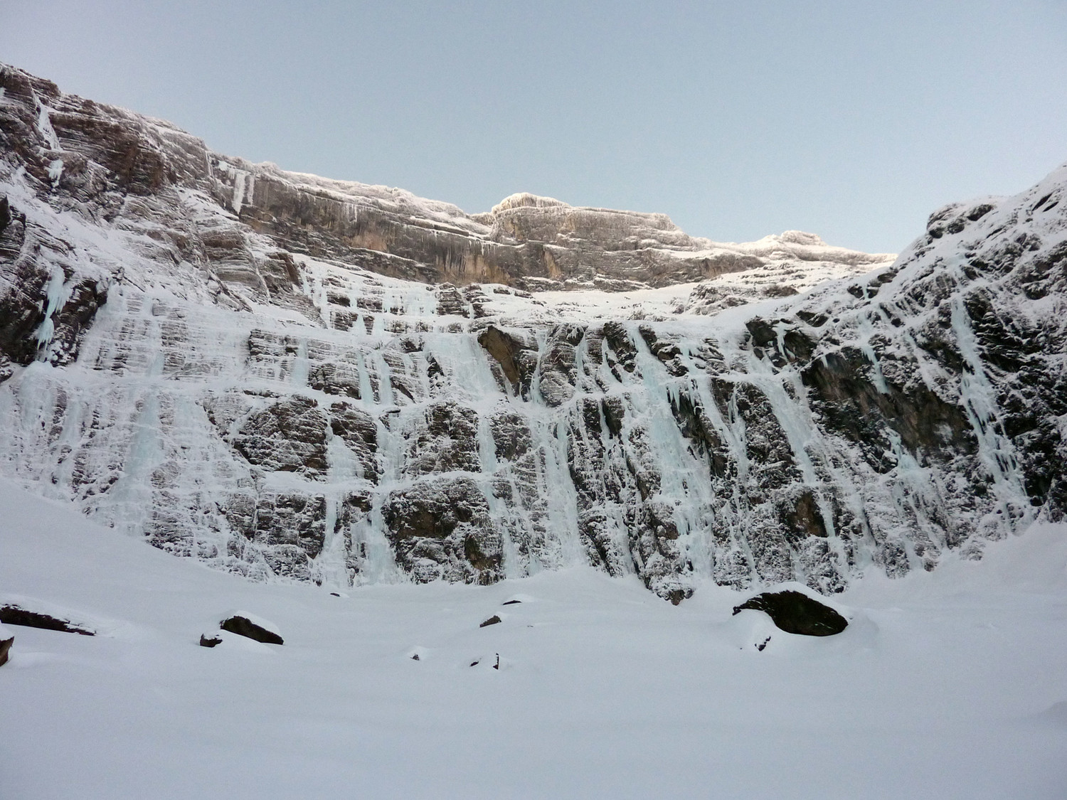 Le Cirque de Gavarnie au petit matin