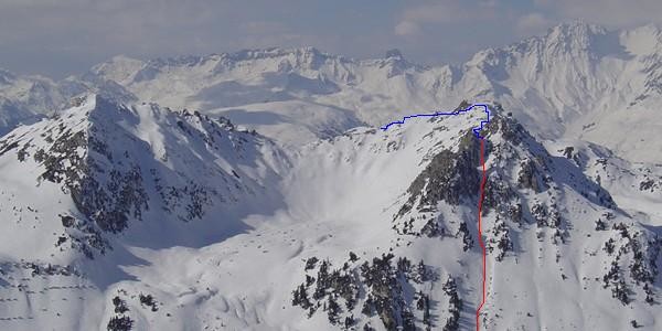 Couloir de la Pointe du Four