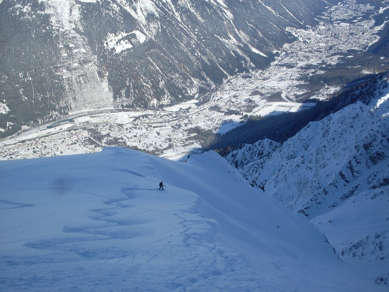 le départ réel du couloir
