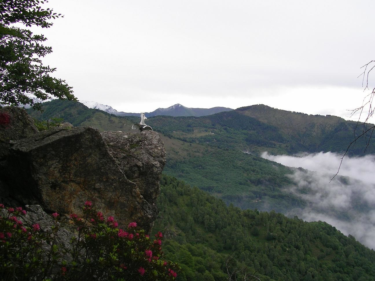Primavera atipica in cima alla Balmafrera..