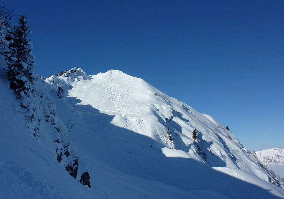 Roche Pourrie : versant E et NE