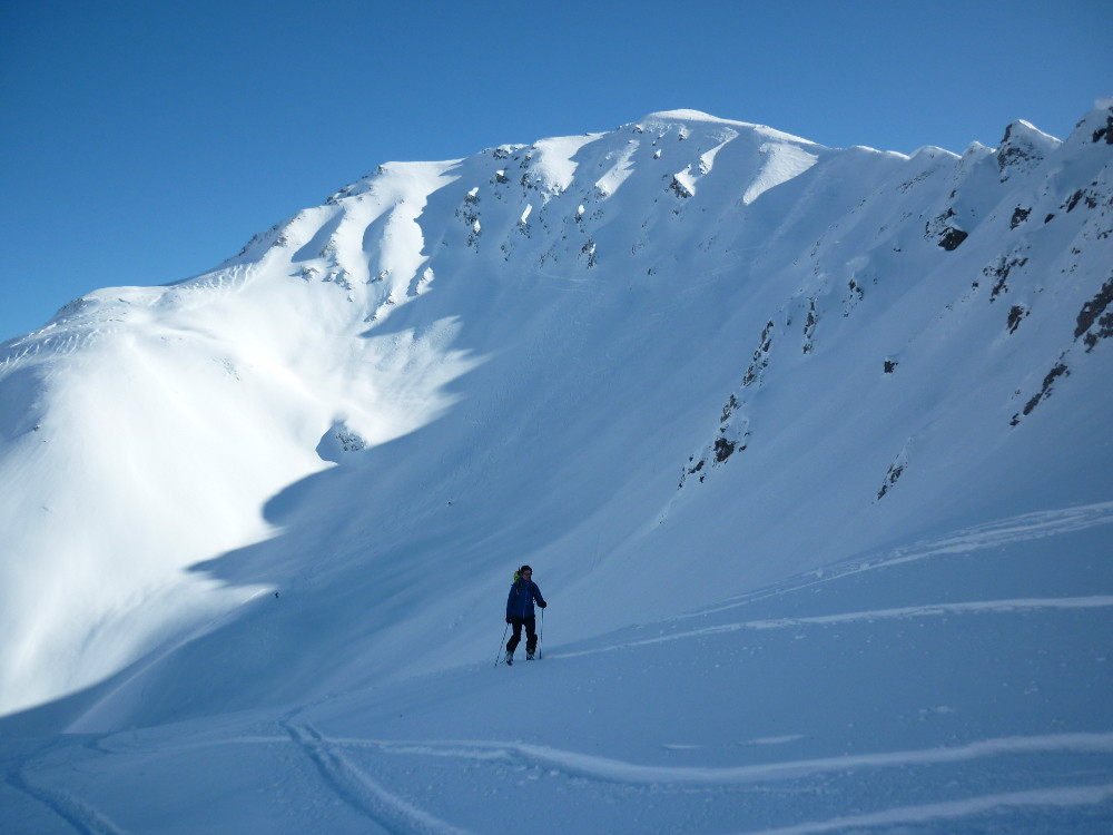 Remontée au Crêt du Rey