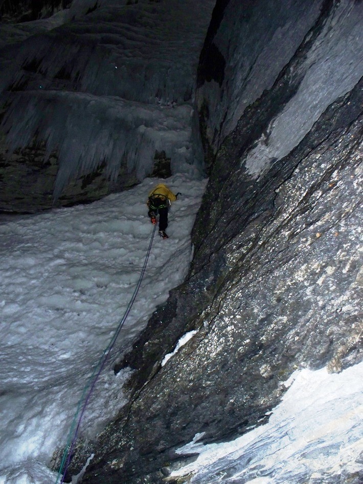 cascade de la Giettaz L1